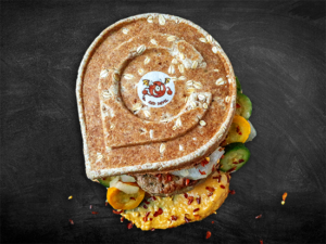 croqino Devil’s Burger & side dish